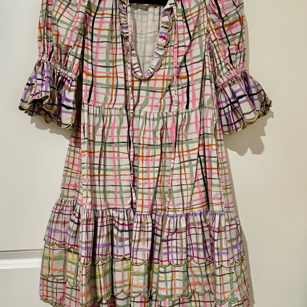 CeliaB Multicolor LIV Plaid Mini Dress